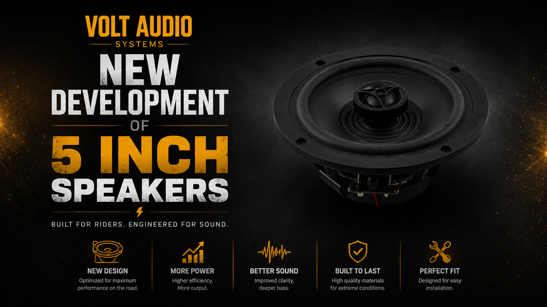 New Development of 5inch speakers